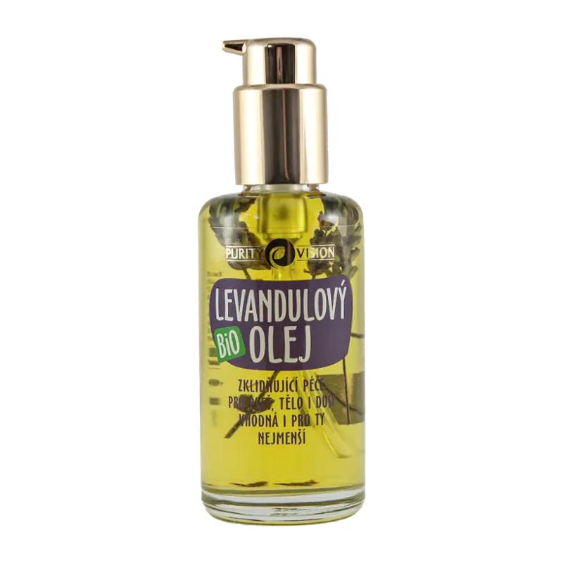 Purity Vision Bio Levandulový olej, 100 ml