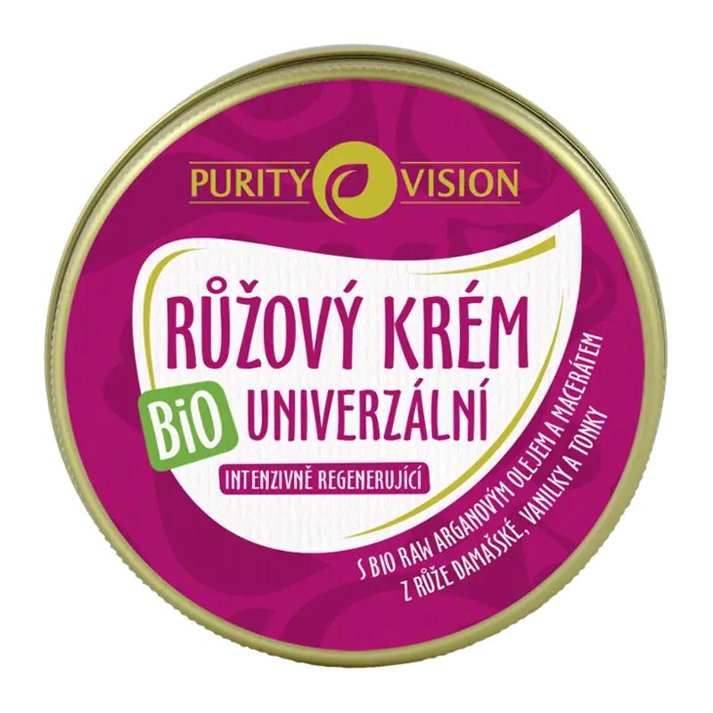 Purity Vision Bio Růžový krém univerzální, 70 ml