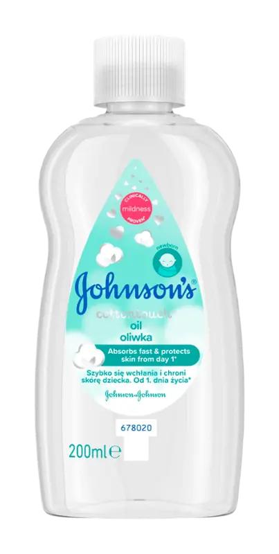 Johnson's Dětský olej Cottontouch, 200 ml