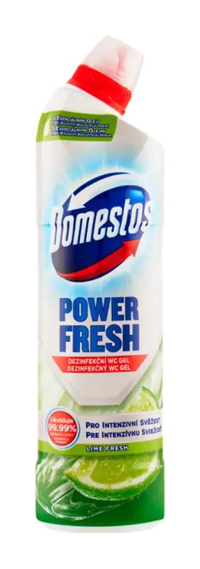 Domestos WC Gel Power Fresh Lime, 700 ml