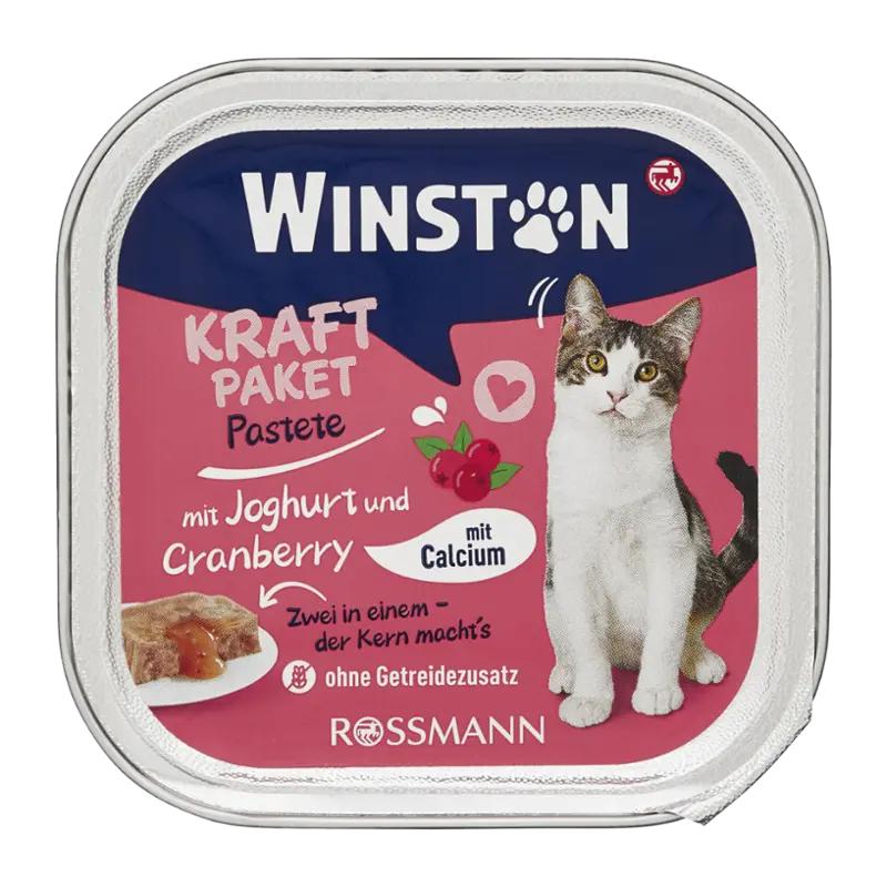 Winston Vanička pro kočky jogurt a brusinka, 100 g