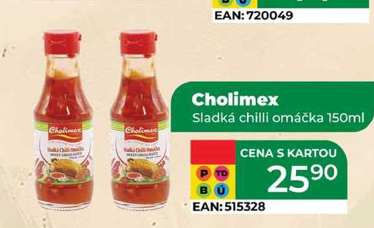 Cholimex Sladká chilli omáčka 150ml