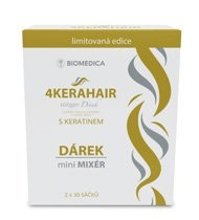 4KERAHAIR Kolagen Drink 2× 30 sáčků + dárek mini mixér