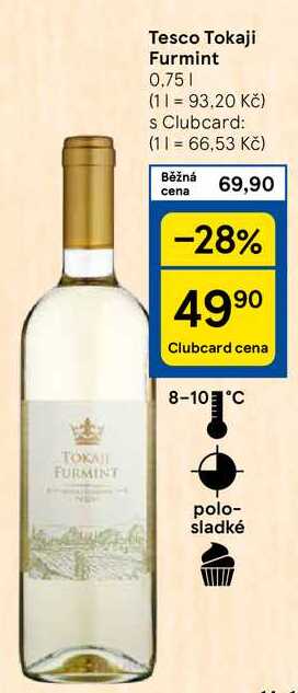 Tesco Tokaji Furmint, 0,75 l 