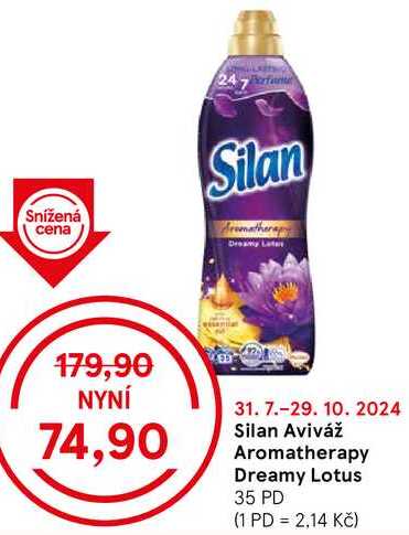 Silan Aviváž Aromatherapy Dreamy Lotus, 35 PD