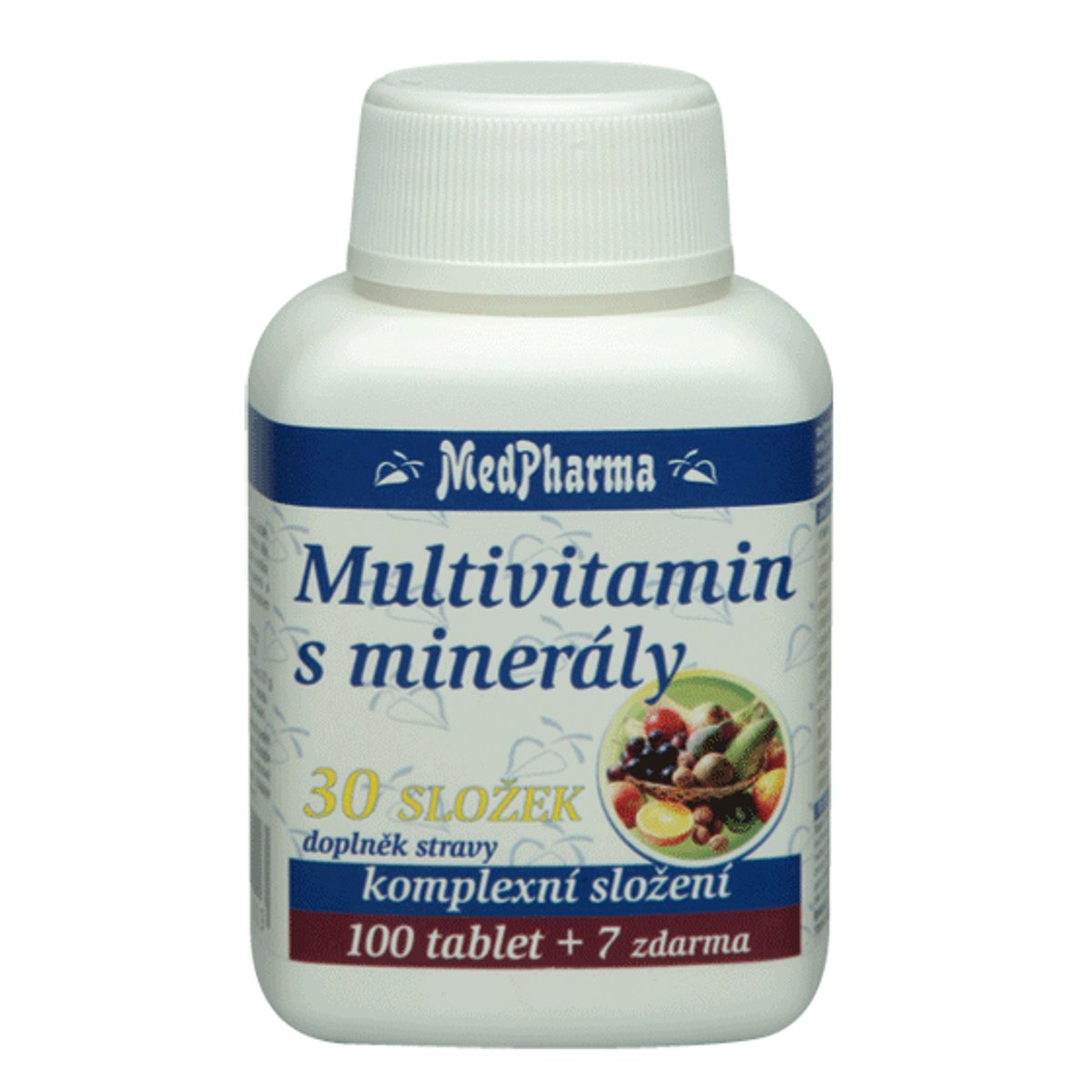 MedPharma Multivitamín s minerály 30složek tbl.107