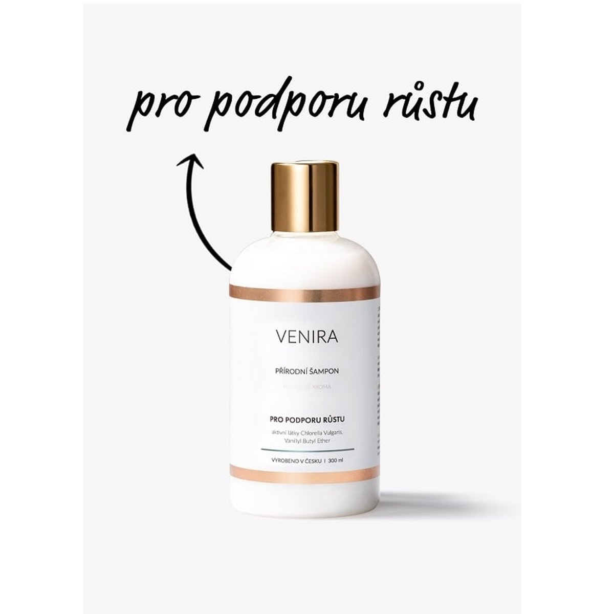 Venira Přír.šampon pro podporu růstu 300ml