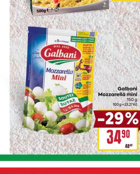 Galbani Mozzarella mini 150 g