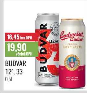 BUDVAR 33 0,5l