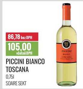 PICCINI BIANCO TOSCANA 0,75l