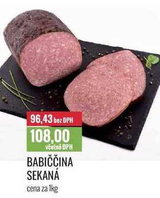 BABIČČINA SEKANA cena za 1kg 