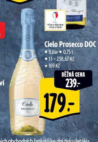   Cielo Prosecco DOC0,75 l