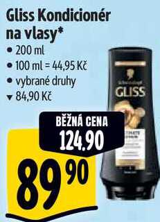 Gliss Kondicionér na vlasy, 200 ml