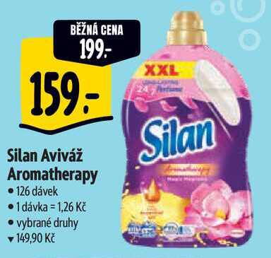 Silan Aviváž Aromatherapy, 126 dávek 