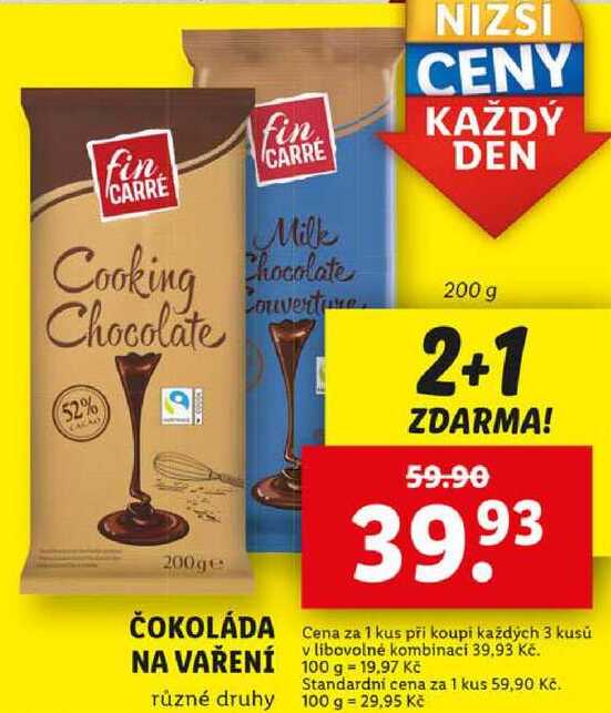 ČOKOLÁDA NA VAŘENÍ, 200 g