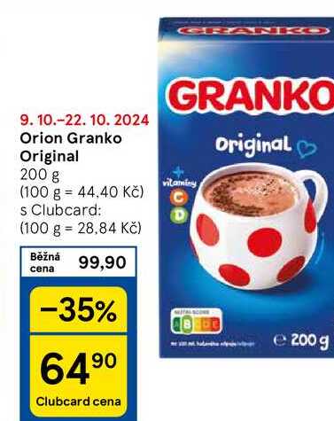 Orion Granko Original, 200 g