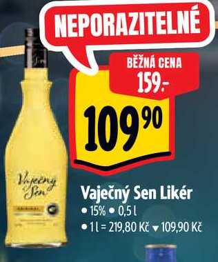   Vaječný Sen Likér 15% 0,5 l