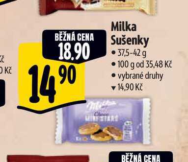   Milka Sušenky 37,5-42 g