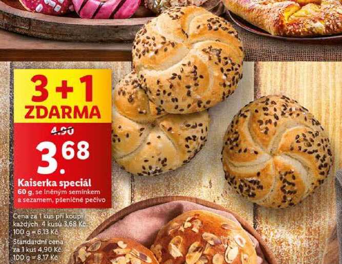 Kaiserka speciál, 60 g