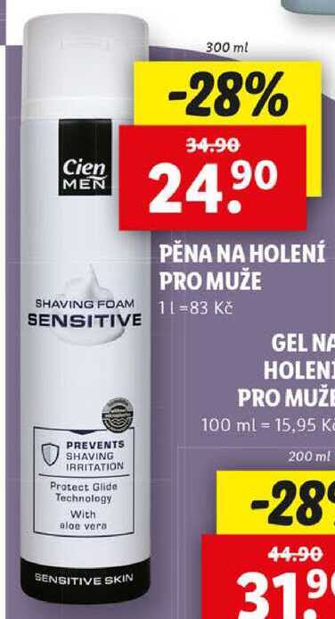 PĚNA NA HOLENÍ PRO MUŽE, 300 ml