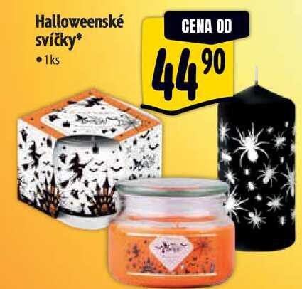 Halloweenské svíčky