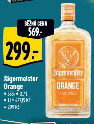 Jägermeister Orange, 0,7 l