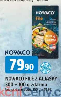 NOWACO FILÉ Z ALJAŠKY 300+100 g 