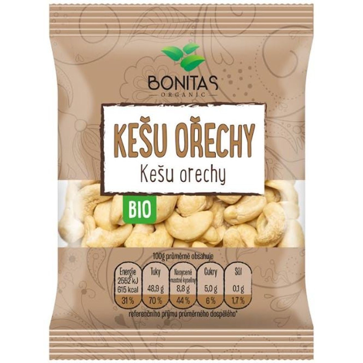 Bonitas BIO Kešu ořechy