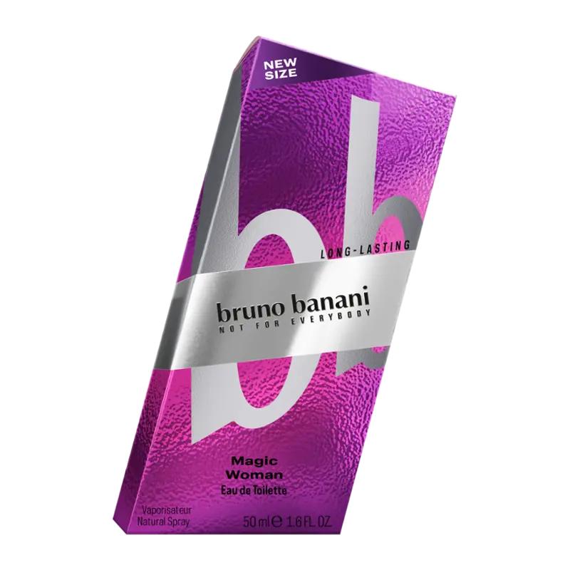 Bruno Banani Magic Woman toaletní voda pro ženy, 50 ml