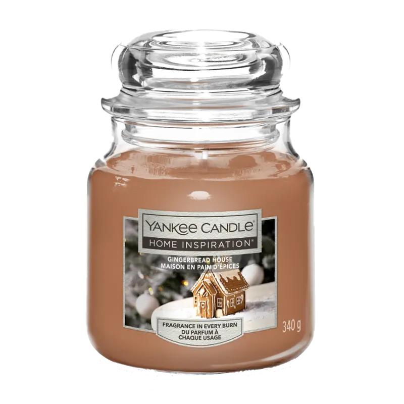 Yankee Candle Vonná svíčka Ginger House střední, 1 ks