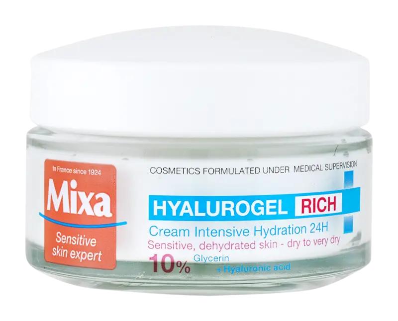 Mixa Pleťový krém Hyalurogel Rich, 50 ml