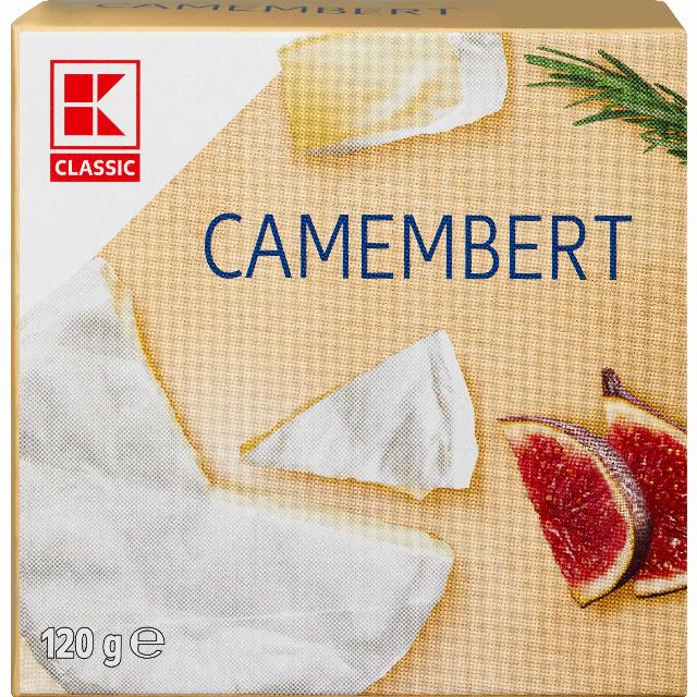 K-Classic Camembert zrající sýr s bílou plísní