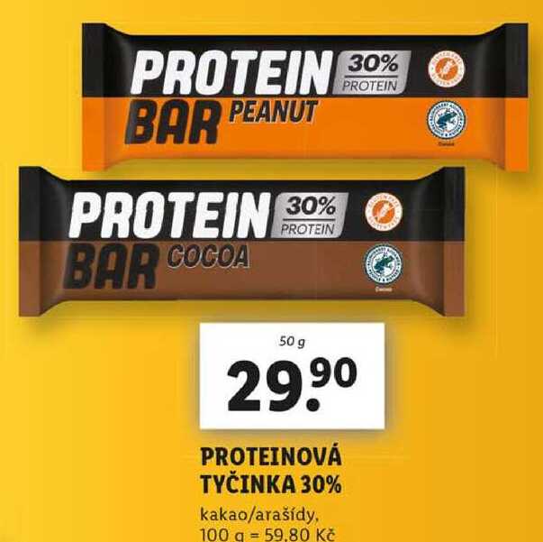 PROTEINOVÁ TYČINKA 30%, 50 g