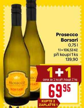 Prosecco Borsari 0,75l