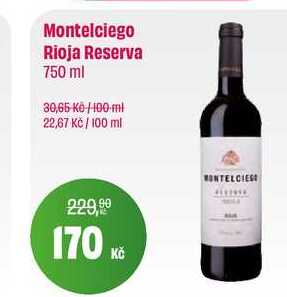 Montelciego Rioja Reserva 750 ml 