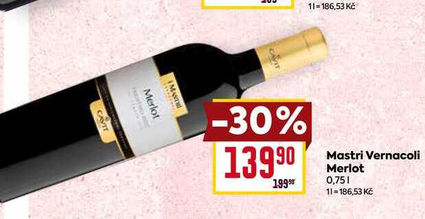 Mastri Vernacoli Merlot 0,75l