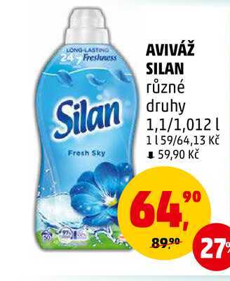 AVIVÁŽ SILAN, 1,1 l