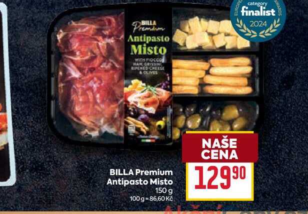 BILLA Premium Antipasto Misto 150 g 