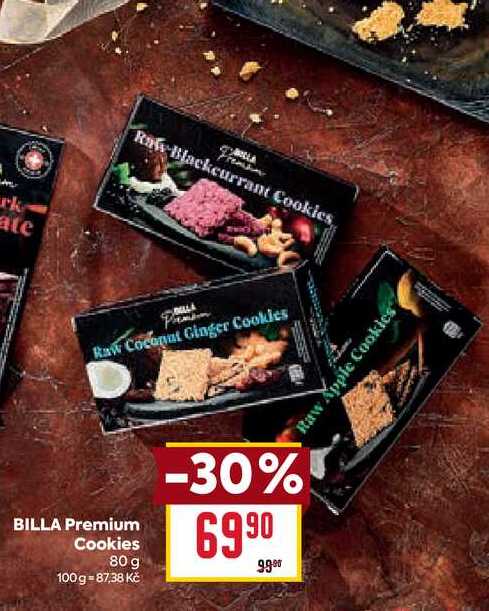 BILLA Premium Cookies 80 g 