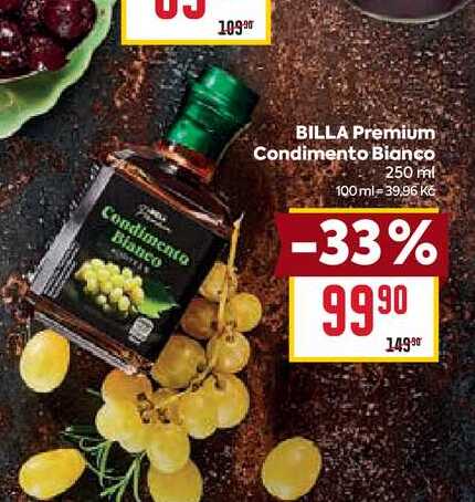 BILLA Premium Condimento Bianco 250 ml