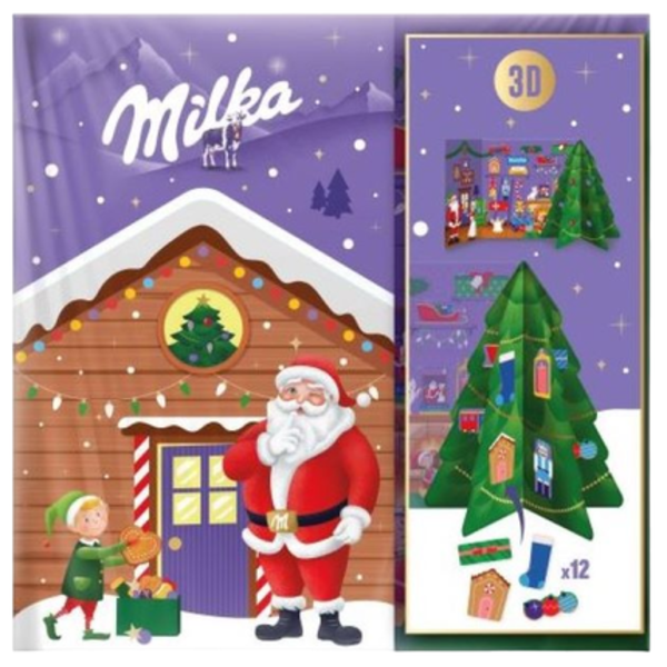 Milka Pop-up adventní kalendář