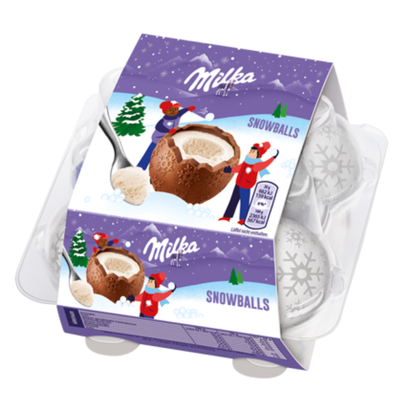 Milka Snowballs Milk