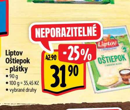 Liptov Oštiepok - plátky 90 g 