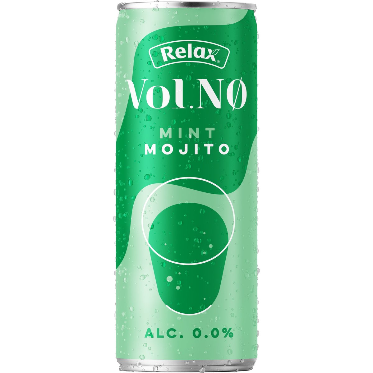 Relax VOL.NO Mint Mojito sycený ovocný nápoj