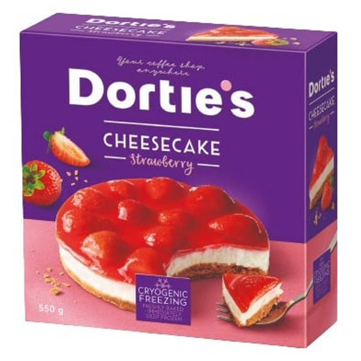 Dortie's Strawberry cheesecake malý