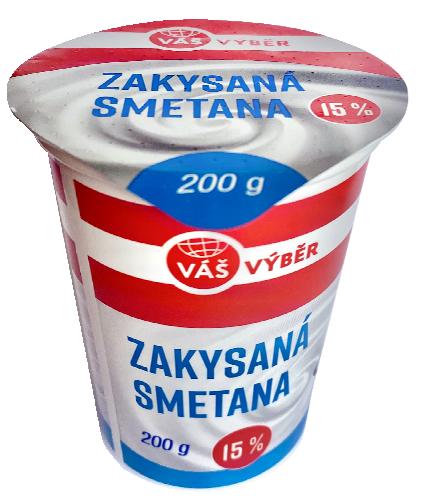 Váš výběr Zakysaná smetana, 200 g v akci