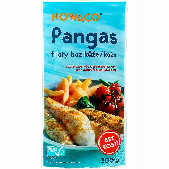 Nowaco Pangas filety bez kůže