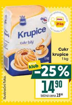 Cukr krupice 1 kg