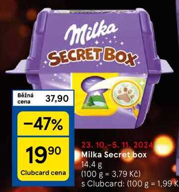 Milka Secret box, 14.4 g 