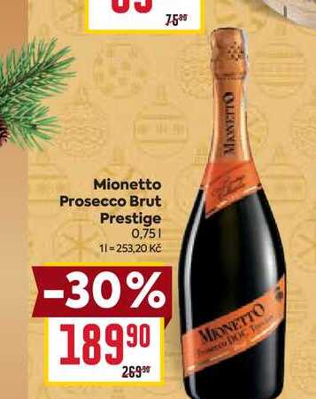 Mionetto Prosecco Brut Prestige 0,75l